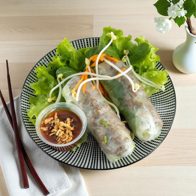 Rouleaux d’été tofu (2pcs)